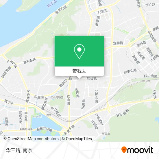 华三路地图