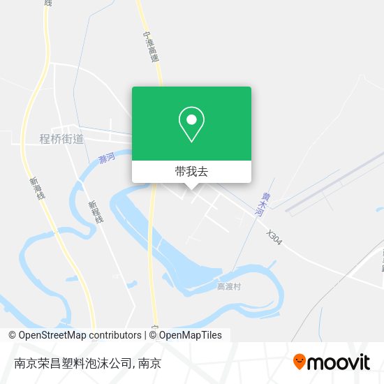 南京荣昌塑料泡沫公司地图