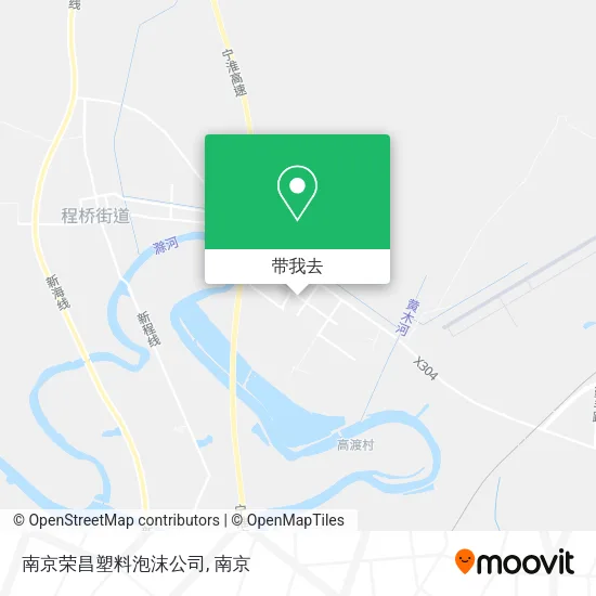 南京荣昌塑料泡沫公司地图