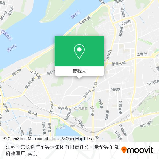 江苏南京长途汽车客运集团有限责任公司豪华客车幕府修理厂地图