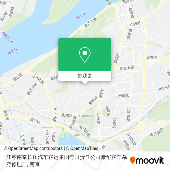 江苏南京长途汽车客运集团有限责任公司豪华客车幕府修理厂地图