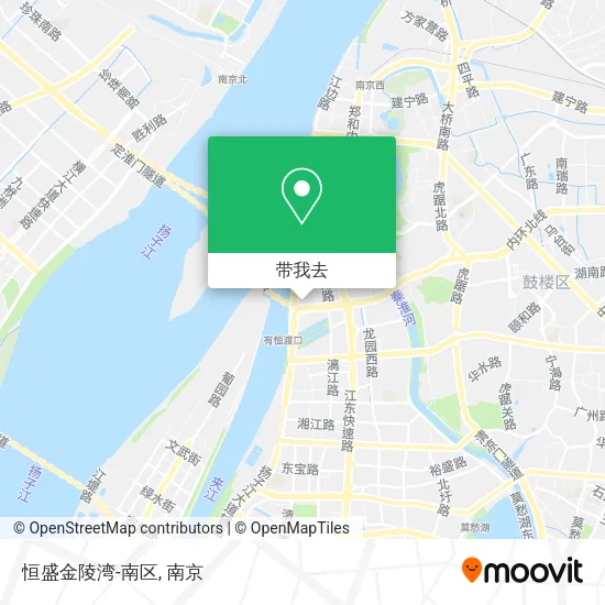 恒盛金陵湾-南区地图