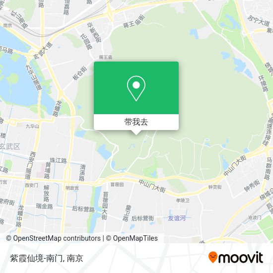 紫霞仙境-南门地图