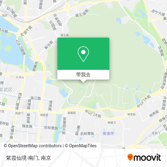 紫霞仙境-南门地图