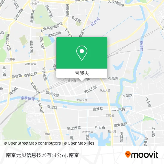 南京元贝信息技术有限公司地图