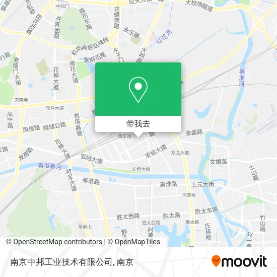 南京中邦工业技术有限公司地图
