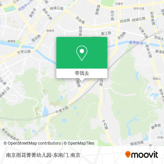 南京雨花菁菁幼儿园-东南门地图