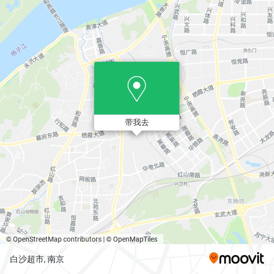 白沙超市地图