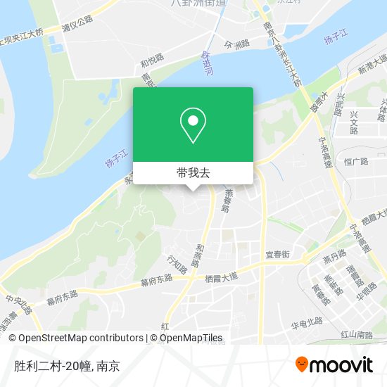 胜利二村-20幢地图