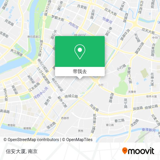 信安大厦地图