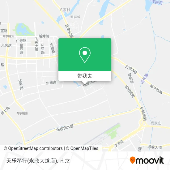 天乐琴行(永欣大道店)地图