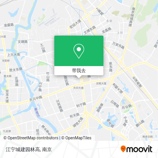 江宁城建园林高地图