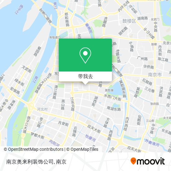 南京奥来利装饰公司地图