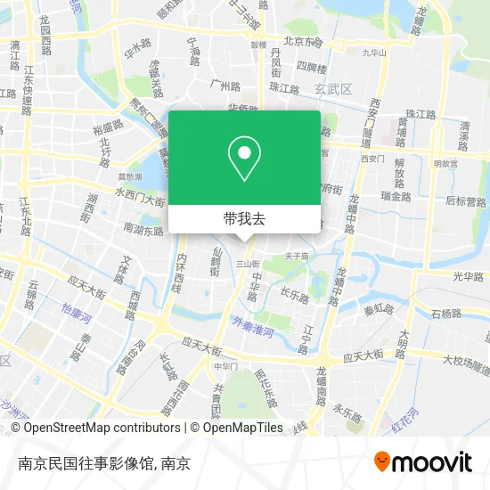 南京民国往事影像馆地图