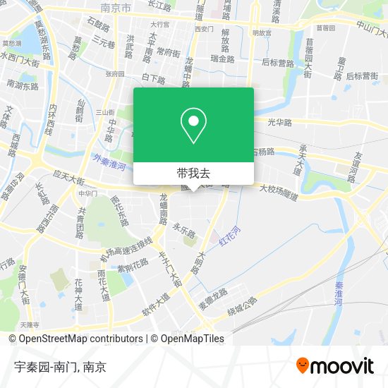 宇秦园-南门地图