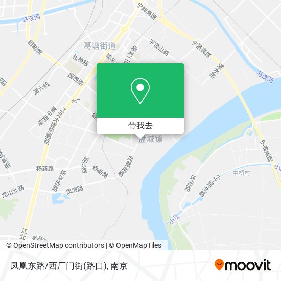 凤凰东路/西厂门街(路口)地图