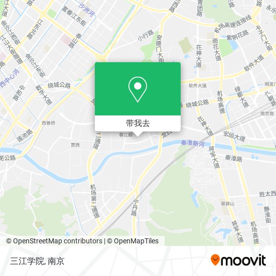 三江学院地图