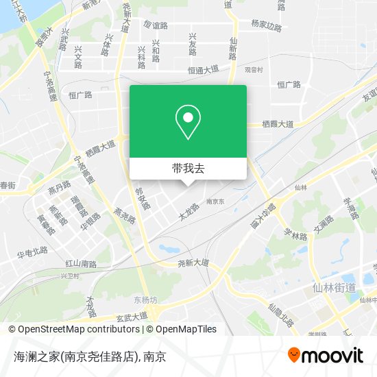 海澜之家(南京尧佳路店)地图