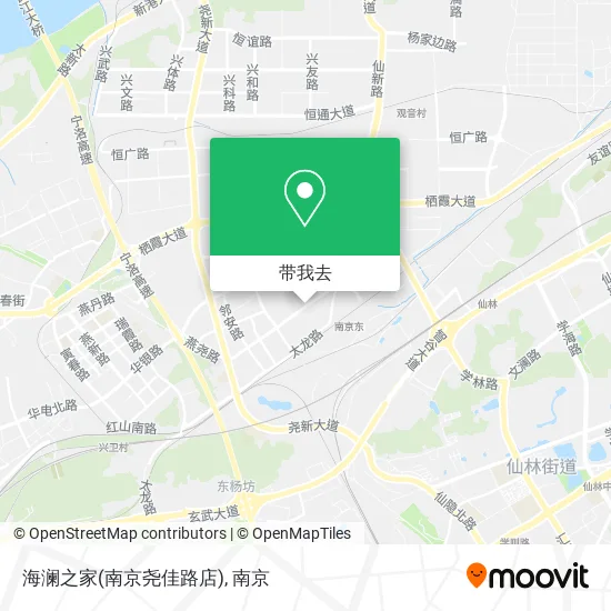 海澜之家(南京尧佳路店)地图