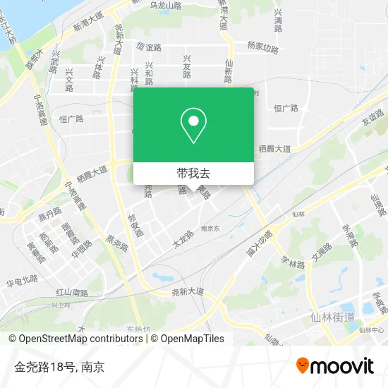金尧路18号地图