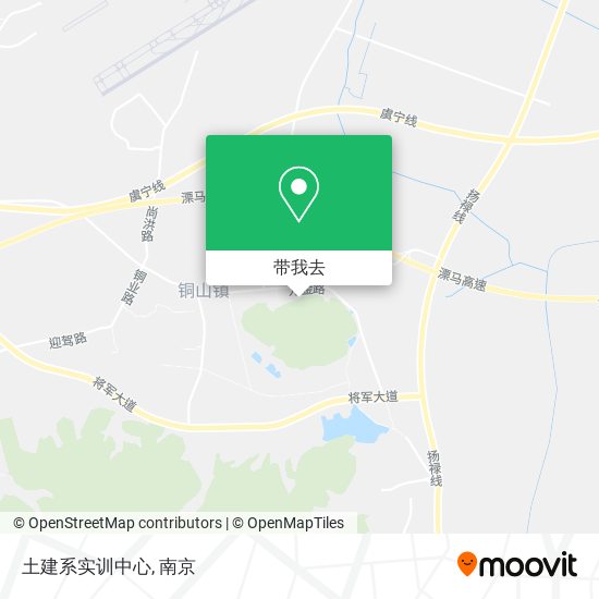 土建系实训中心地图