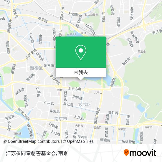 江苏省同泰慈善基金会地图