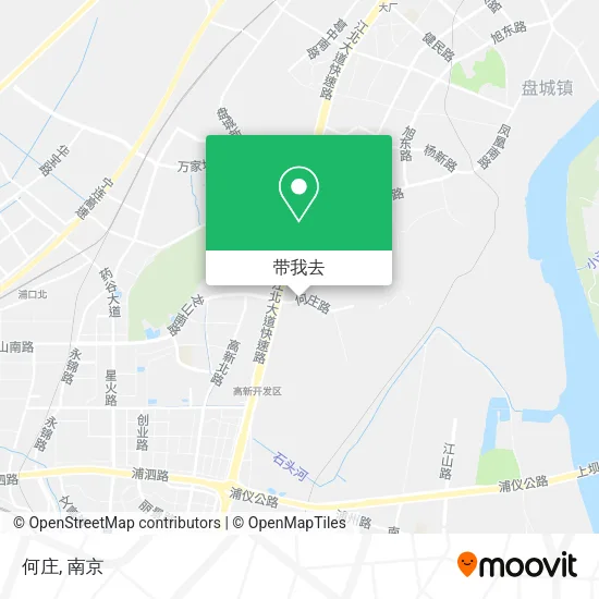 何庄地图