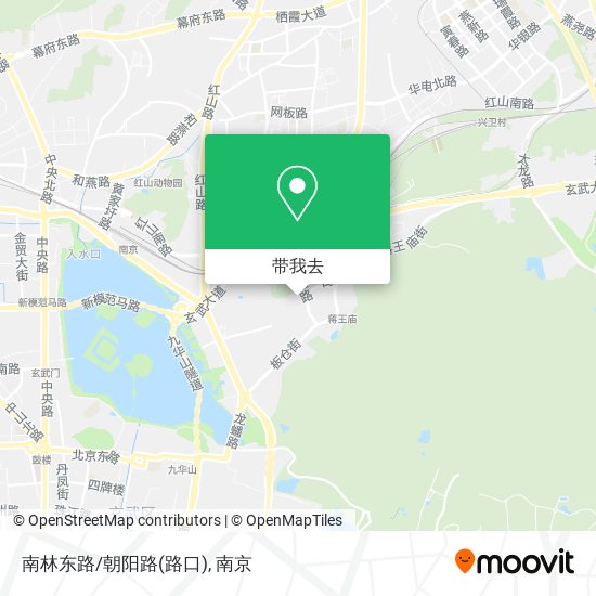 南林东路/朝阳路(路口)地图