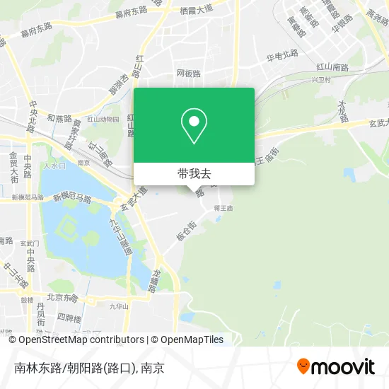 南林东路/朝阳路(路口)地图