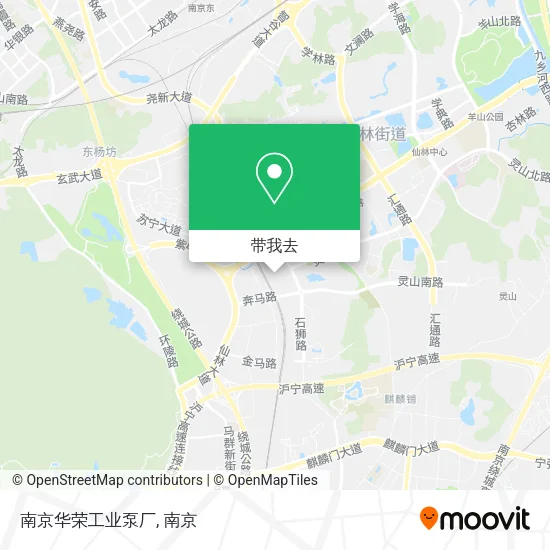 南京华荣工业泵厂地图