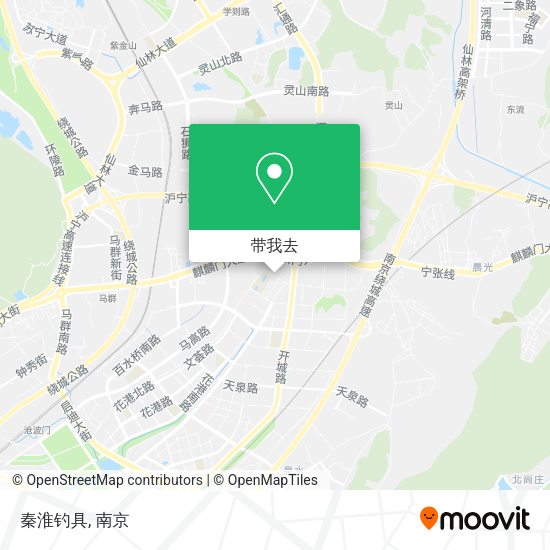 秦淮钓具地图