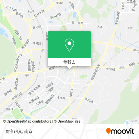 秦淮钓具地图