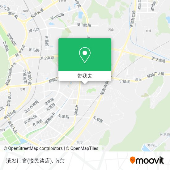 滨发门窗(悦民路店)地图