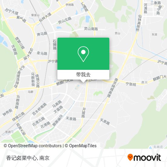 香记卤菜中心地图