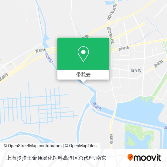 上海步步王金顶膨化饲料高淳区总代理地图