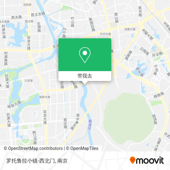 罗托鲁拉小镇-西北门地图