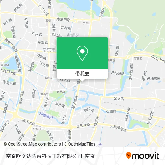 南京欧文达防雷科技工程有限公司地图