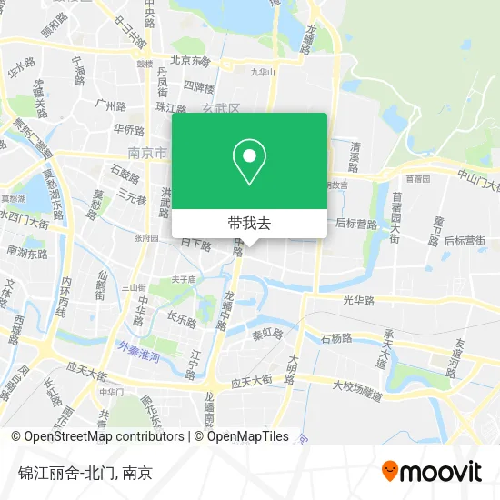 锦江丽舍-北门地图
