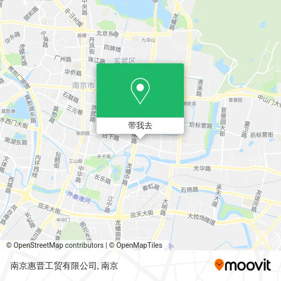 南京惠晋工贸有限公司地图