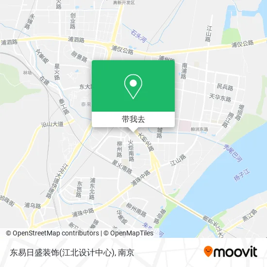 东易日盛装饰(江北设计中心)地图