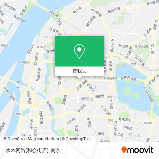 水木网络(和会街店)地图