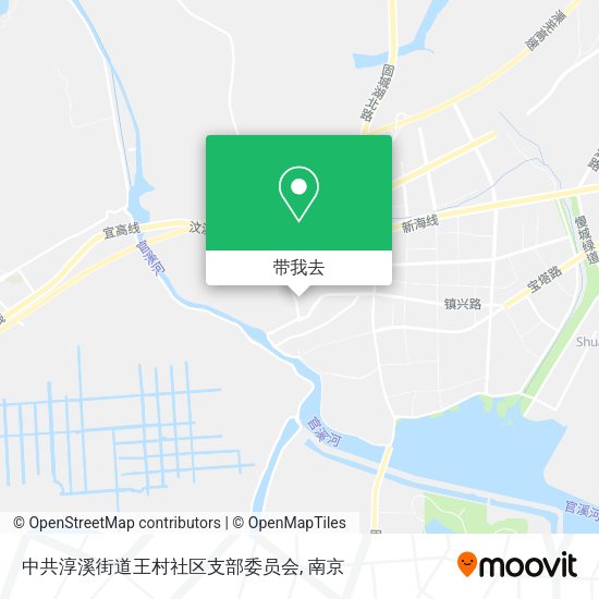 中共淳溪街道王村社区支部委员会地图