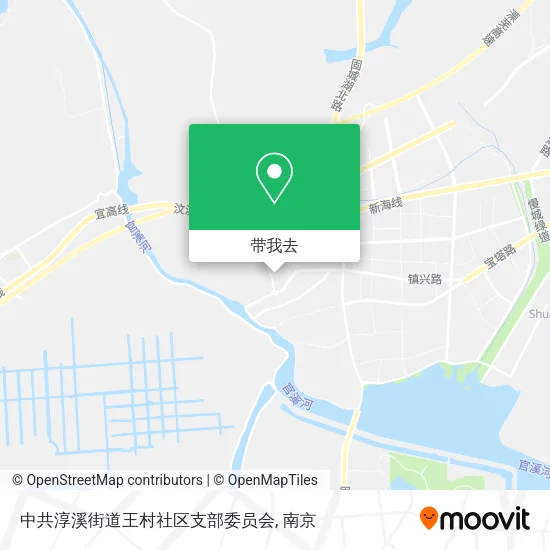 中共淳溪街道王村社区支部委员会地图