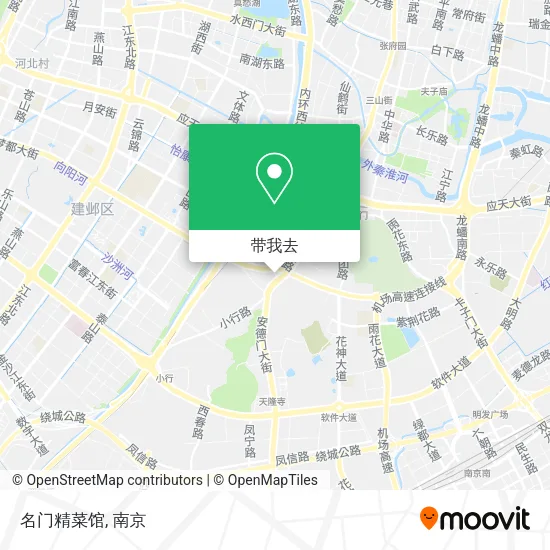 名门精菜馆地图