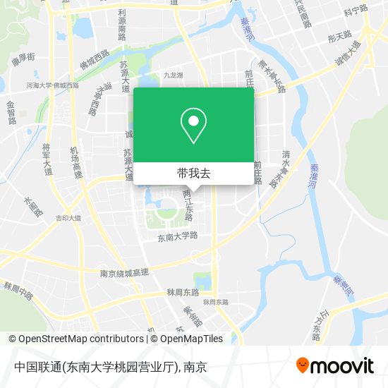 中国联通(东南大学桃园营业厅)地图