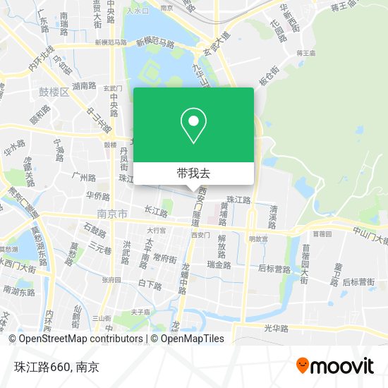 珠江路660地图