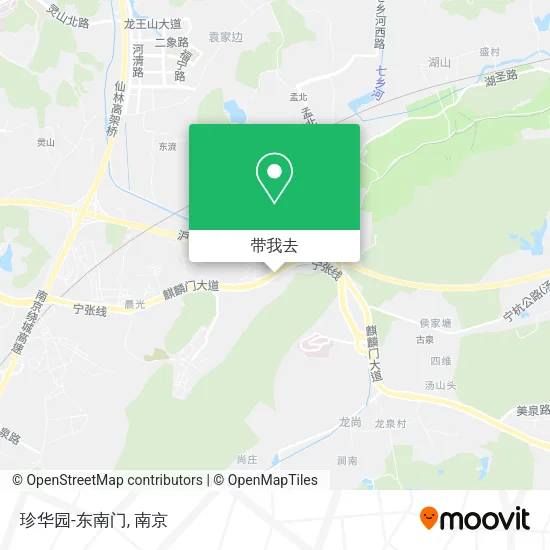 珍华园-东南门地图
