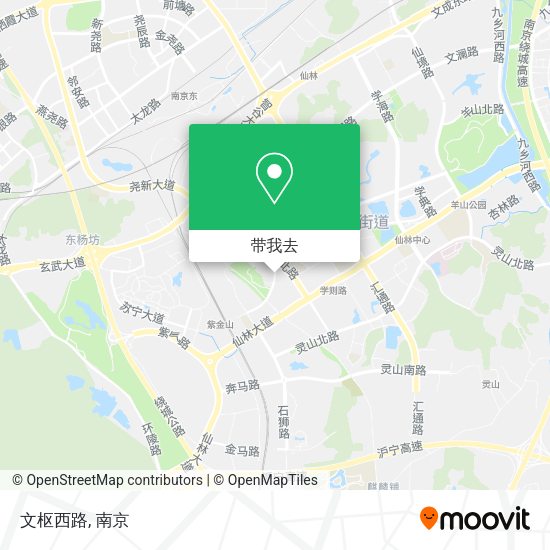 文枢西路地图