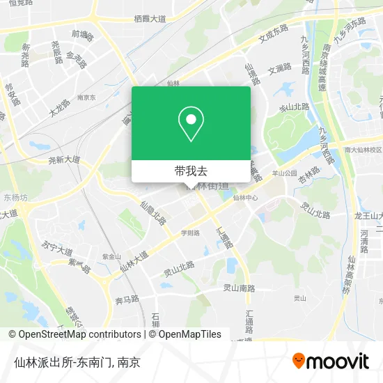 仙林派出所-东南门地图