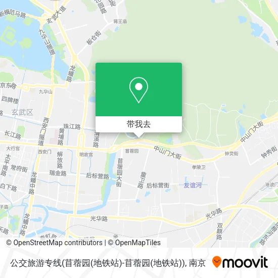 公交旅游专线(苜蓿园(地铁站)-苜蓿园(地铁站))地图